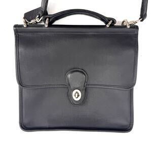 Coach Willis Bag Vintage 9927 Black Made In United States 1999